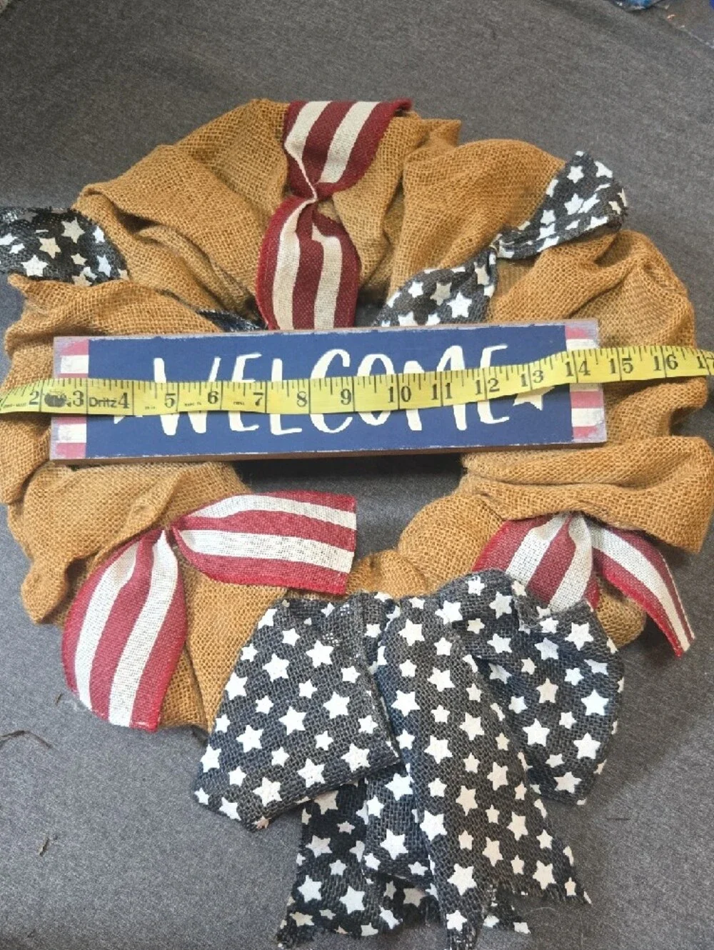 Welcome Holiday Wreath